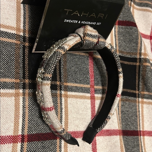 Tahari Tops - Tahari Mock Sweater w/Matching Headband